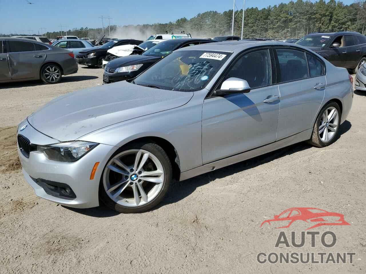 BMW 3 SERIES 2016 - WBA8E1G52GNT36397