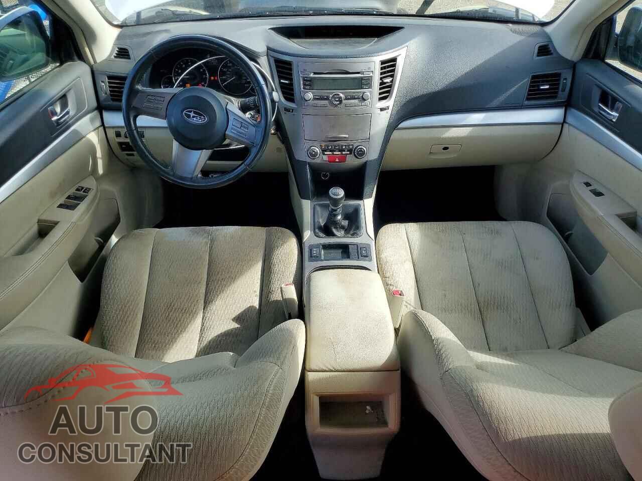 SUBARU OUTBACK 2011 - 4S4BRBCC9B1319776