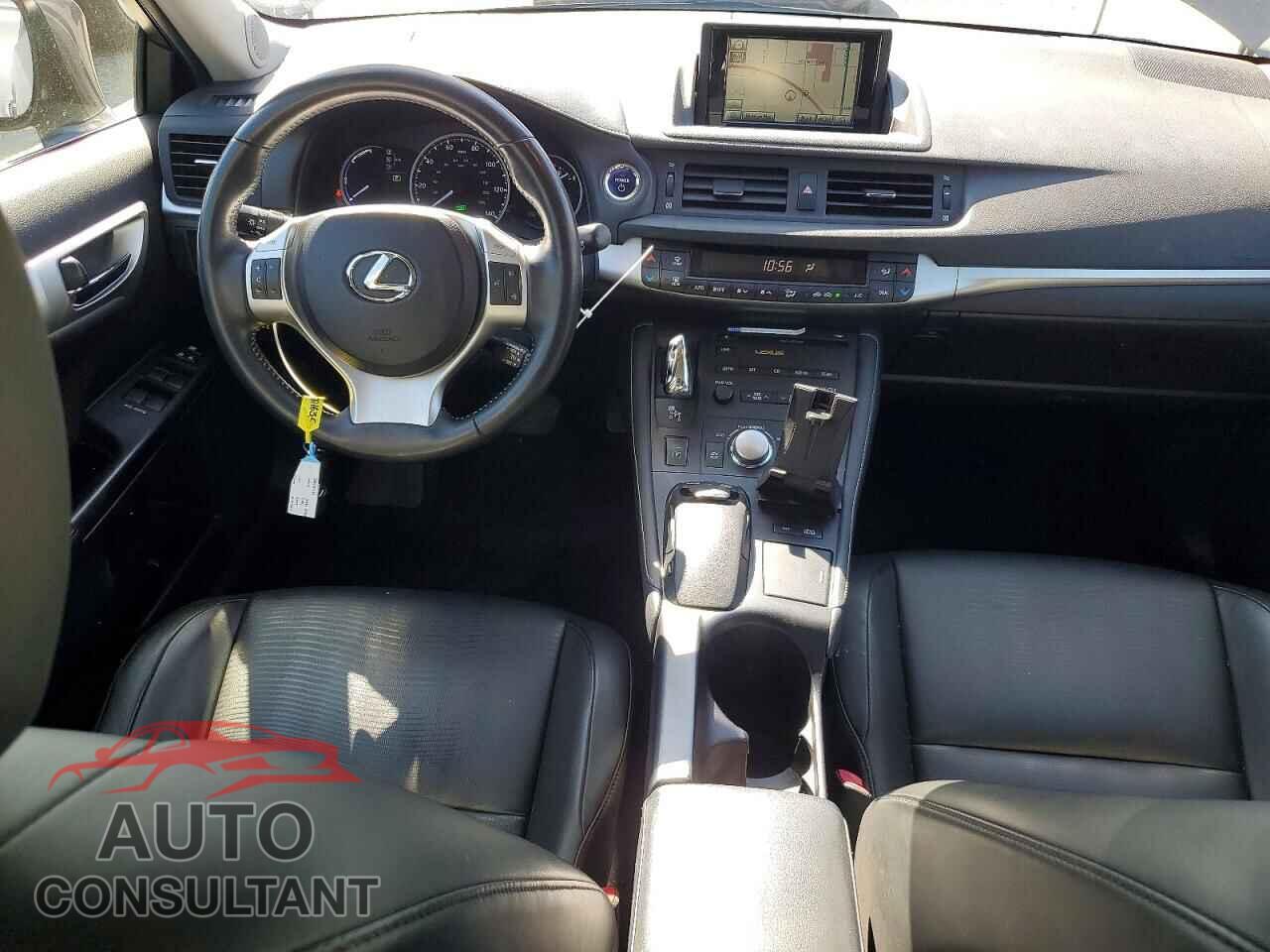 LEXUS CT 200 2012 - JTHKD5BH2C2109077