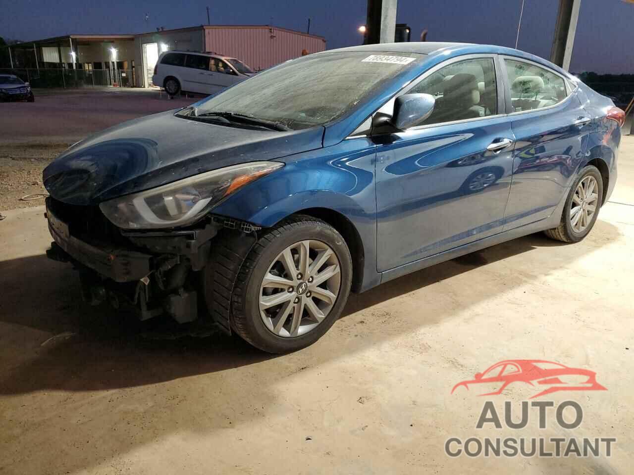 HYUNDAI ELANTRA 2014 - KMHDH4AE5EU047290