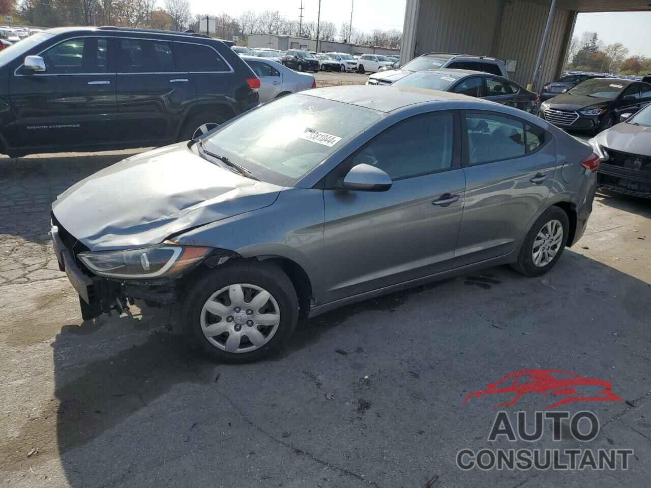 HYUNDAI ELANTRA 2018 - KMHD74LF9JU451566