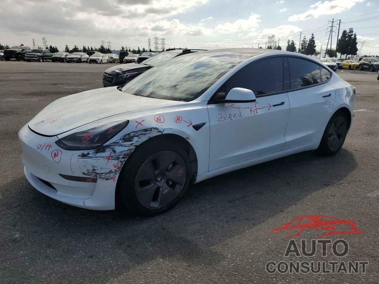 TESLA MODEL 3 2021 - 5YJ3E1EBXMF879612