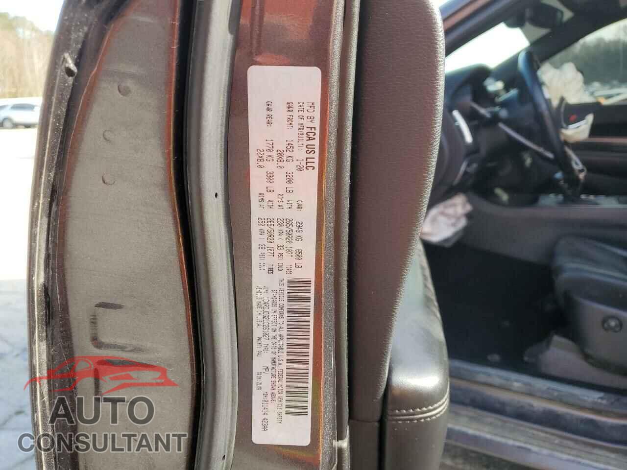 DODGE DURANGO 2020 - 1C4RDJDG2LC261027