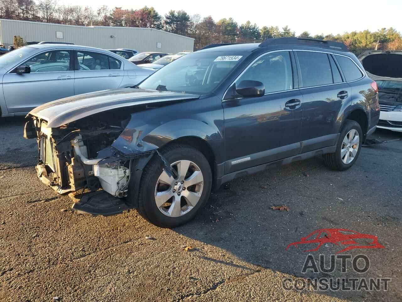 SUBARU OUTBACK 2012 - 4S4BRBJC7C3285233