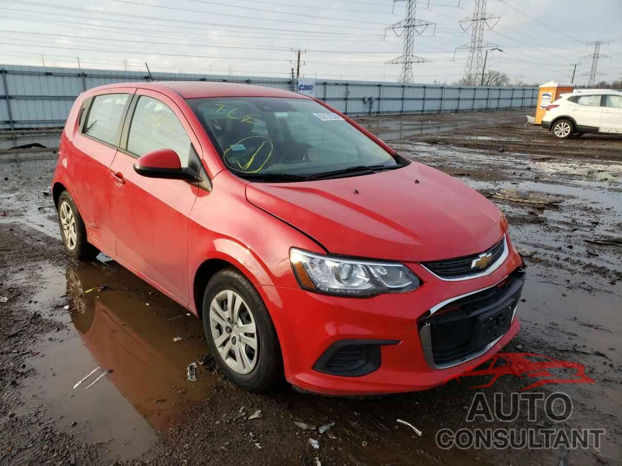 CHEVROLET SONIC 2020 - 1G1JG6SB9L4119088