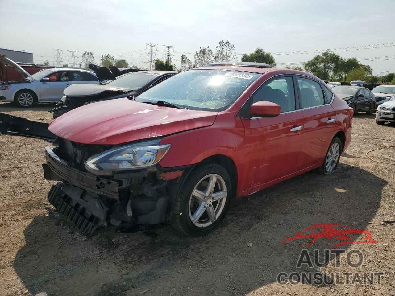 NISSAN SENTRA 2017 - 3N1AB7AP4HY209734