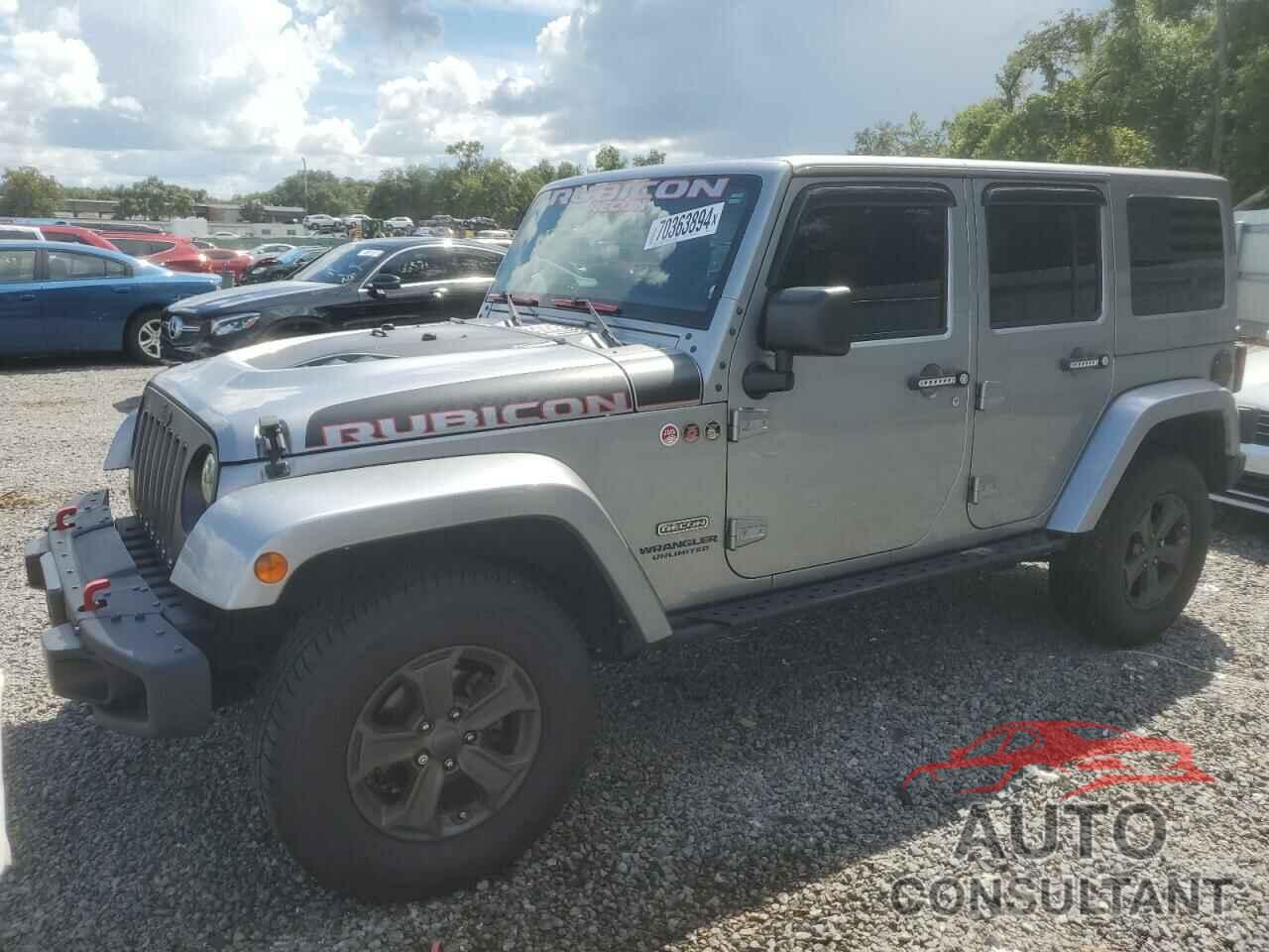 JEEP WRANGLER 2017 - 1C4HJWFG1HL744305