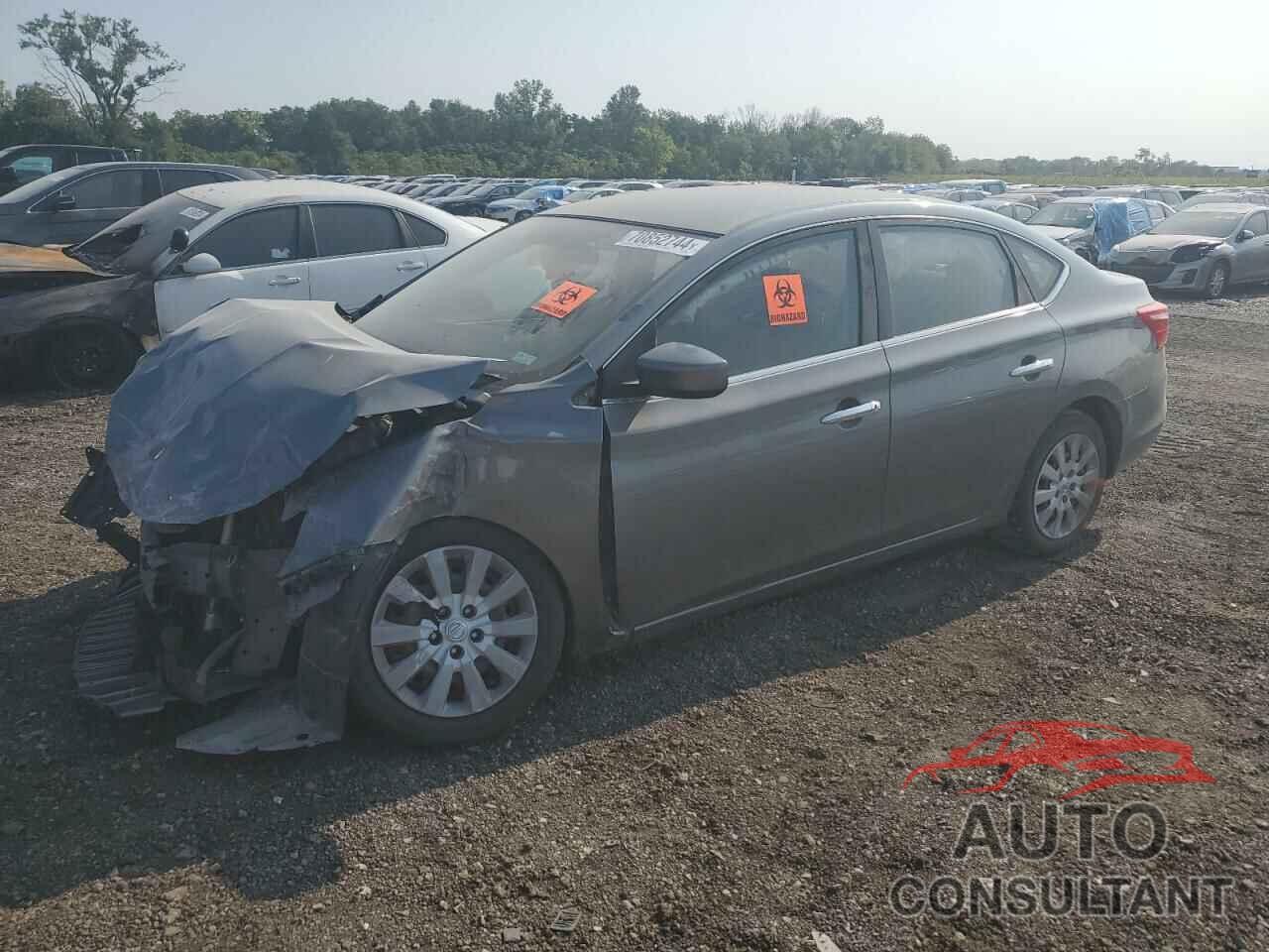 NISSAN SENTRA 2018 - 3N1AB7AP7JY249540