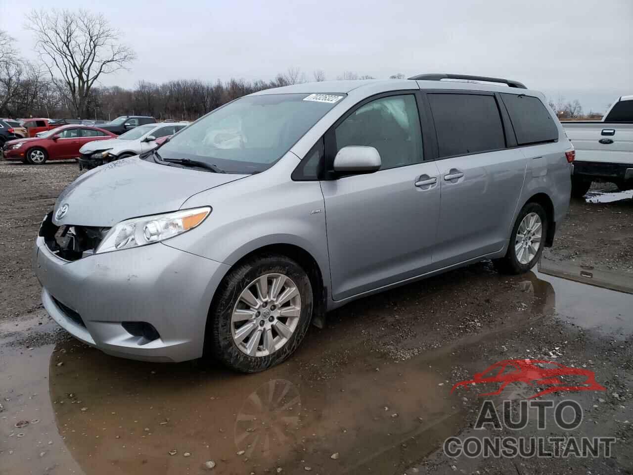 TOYOTA SIENNA 2016 - 5TDJK3DC4GS132433