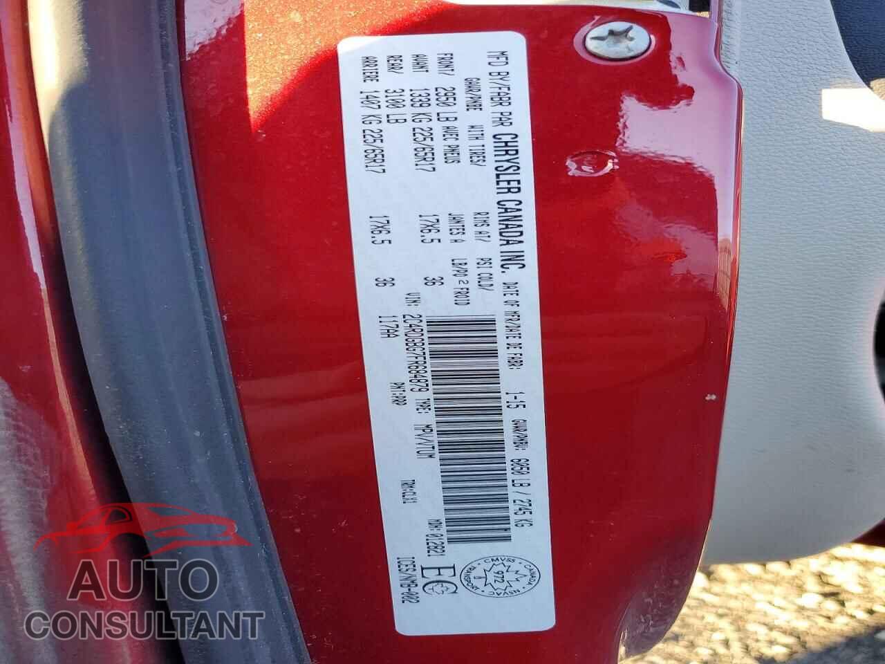 DODGE CARAVAN 2015 - 2C4RDGBG7FR684879