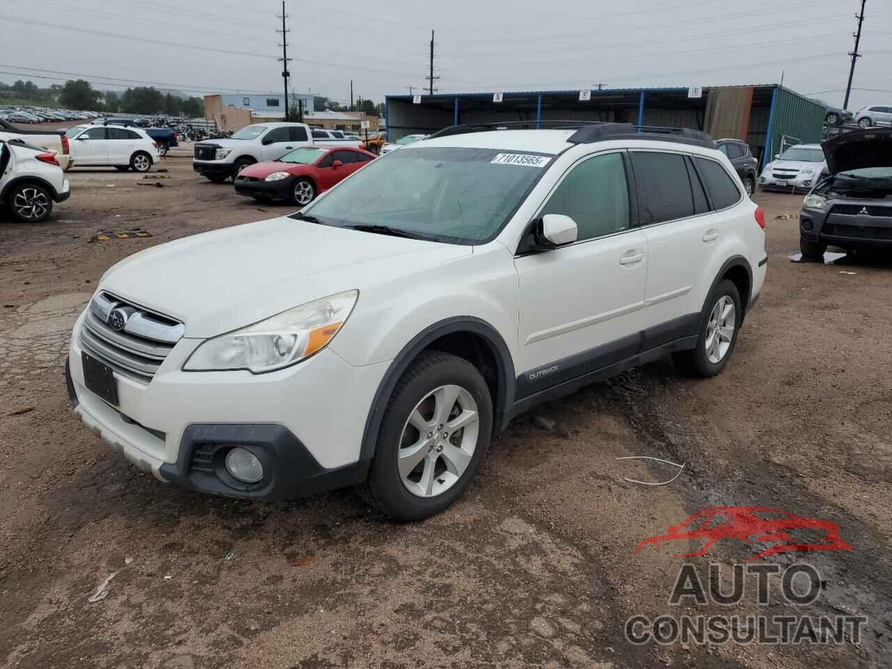 SUBARU OUTBACK 2014 - 4S4BRDKC6E2254204