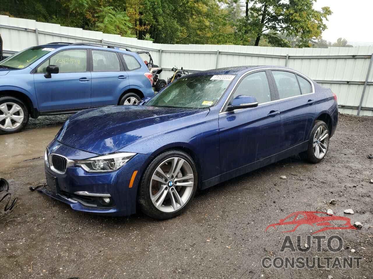 BMW 3 SERIES 2018 - WBA8B7G53JNU95321