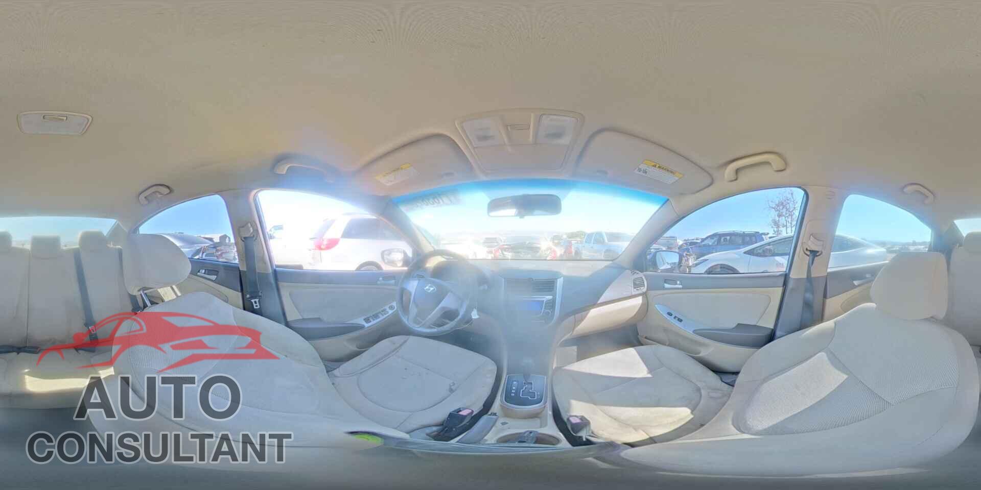 HYUNDAI ACCENT 2013 - KMHCT4AE7DU312364