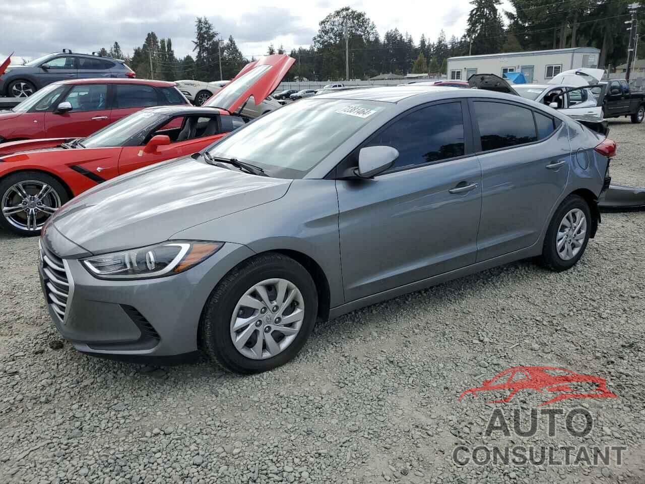 HYUNDAI ELANTRA 2017 - KMHD74LF0HU394913