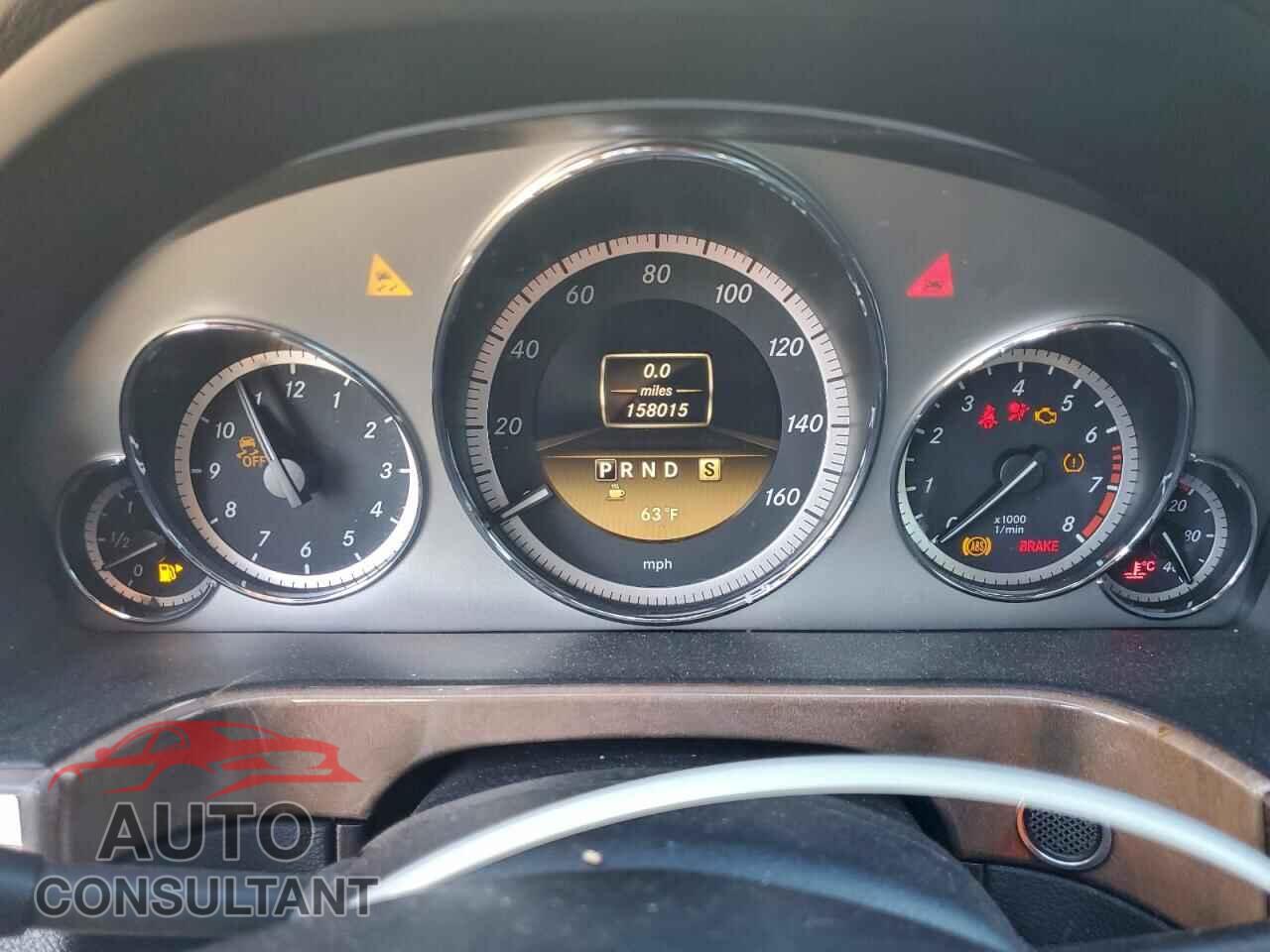 MERCEDES-BENZ E-CLASS 2012 - WDDHF5KBXCA553014