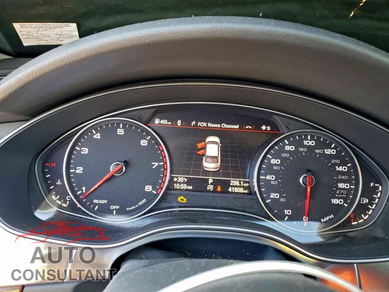 AUDI A6 2017 - WAUF2AFC6HN129996