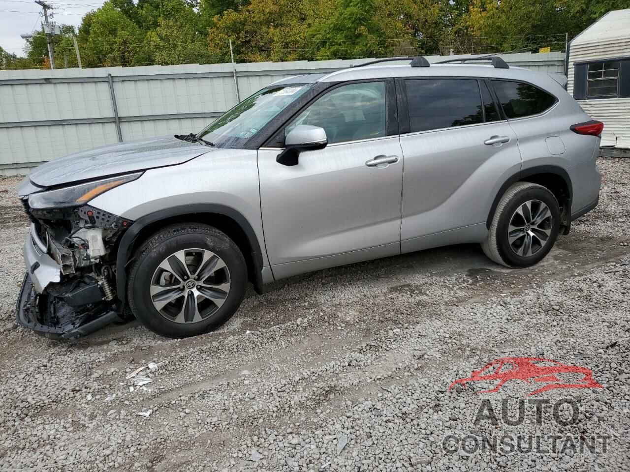 TOYOTA HIGHLANDER 2022 - 5TDGZRBH1NS225396