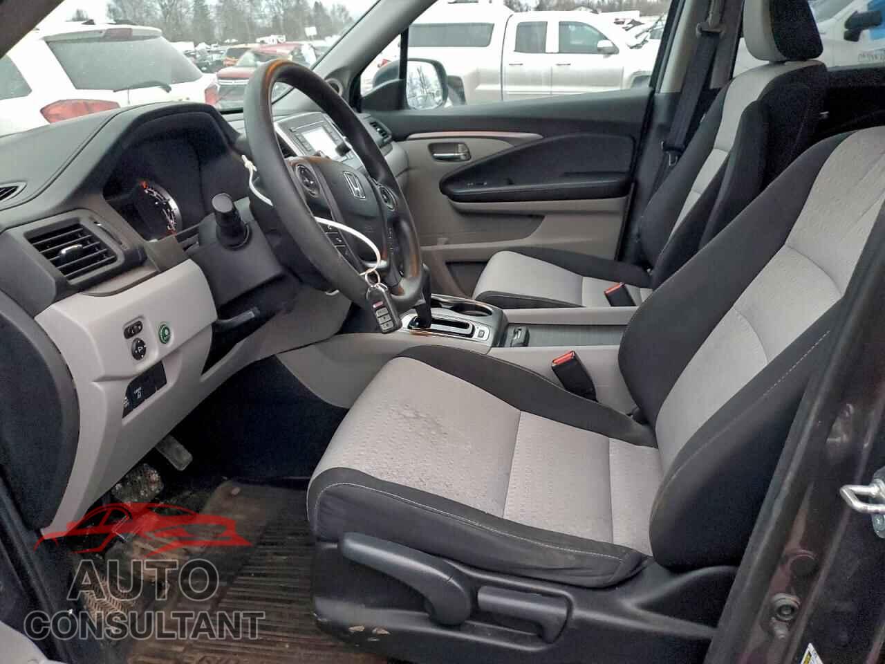 HONDA RIDGELINE 2017 - 5FPYK3F45HB036702