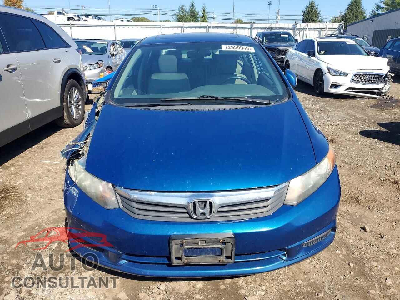 HONDA CIVIC 2012 - 2HGFB2F95CH546719