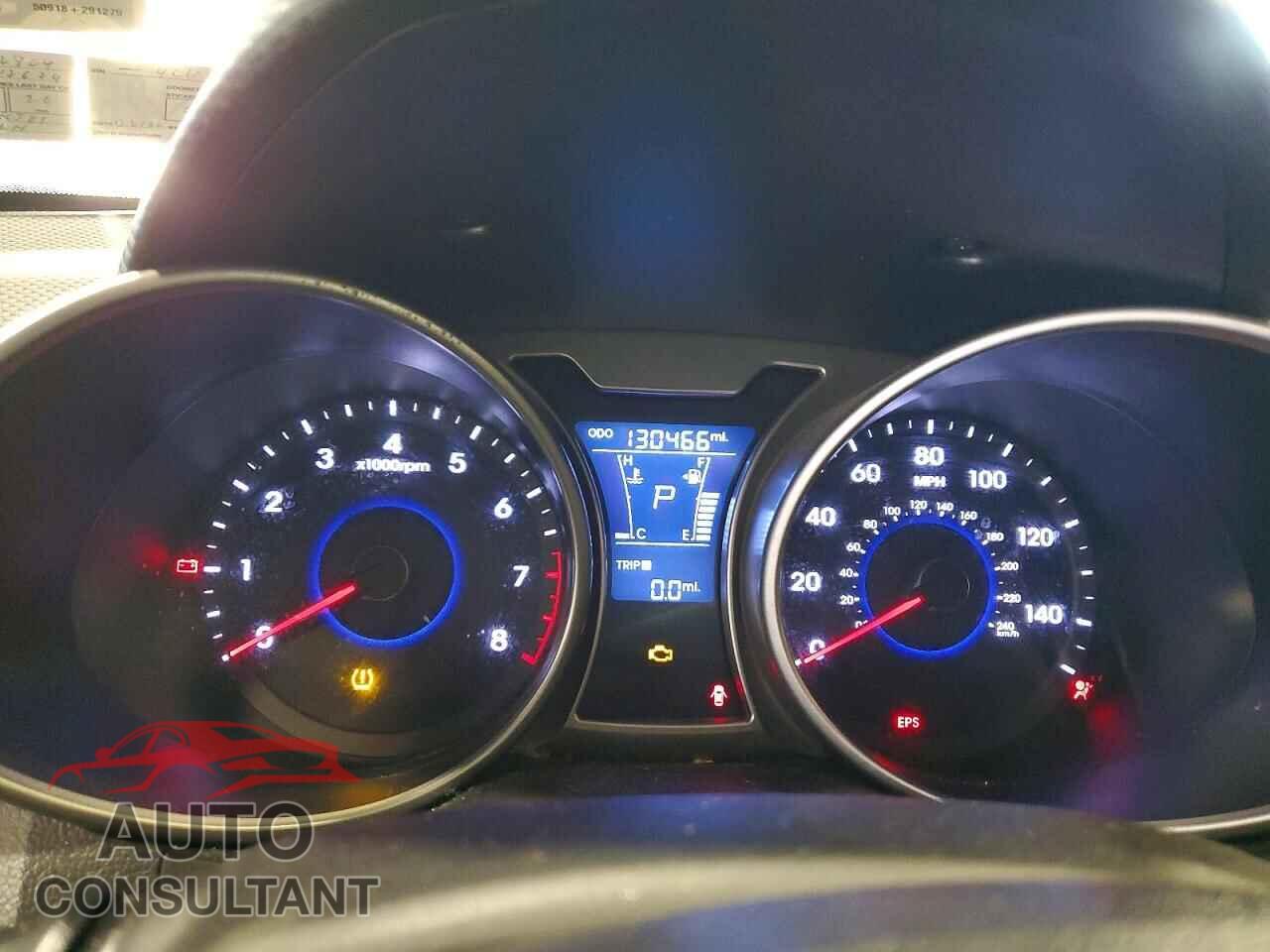 HYUNDAI VELOSTER 2012 - KMHTC6AD4CU042804