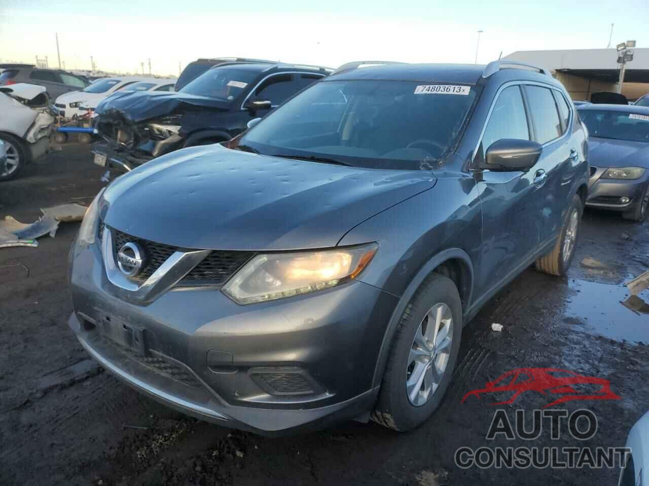 NISSAN ROGUE 2015 - KNMAT2MV5FP564594