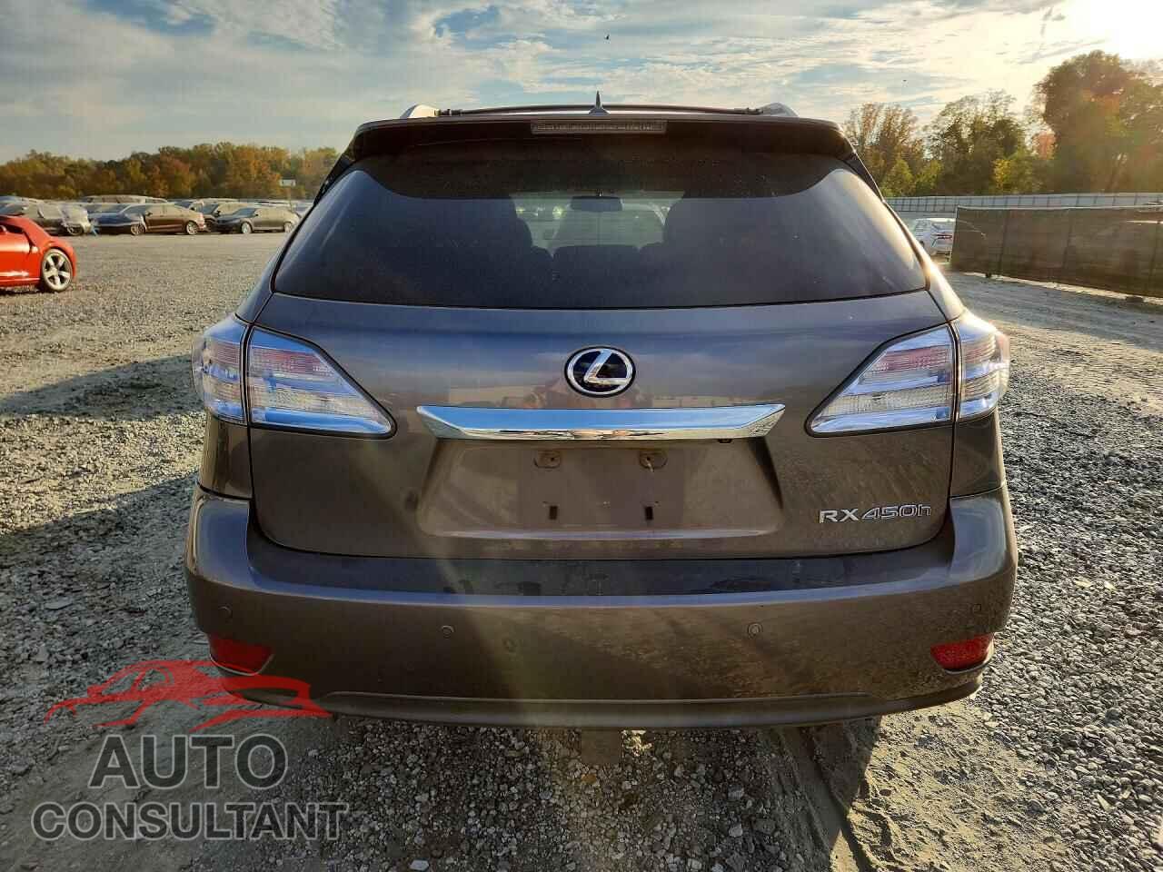 LEXUS RX450 2012 - JTJBC1BA2C2425883