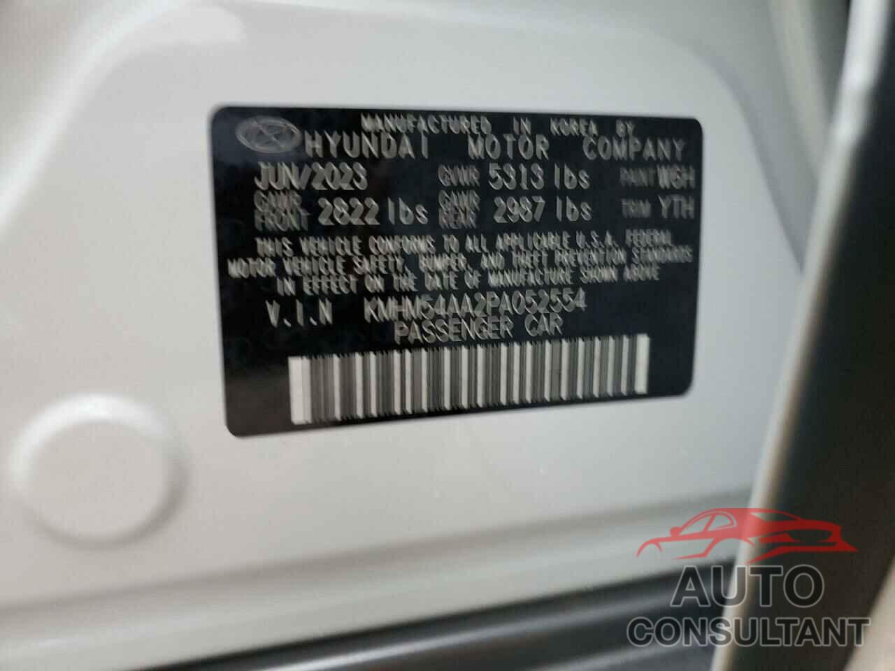 HYUNDAI IONIQ 6 LI 2023 - KMHM54AA2PA052554