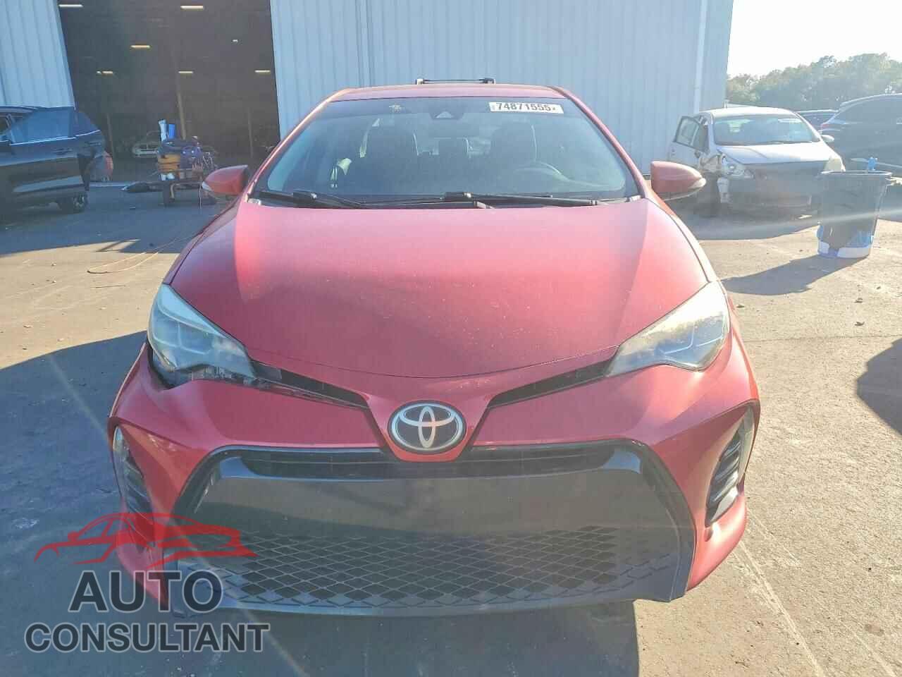 TOYOTA COROLLA 2017 - 2T1BURHE5HC814535