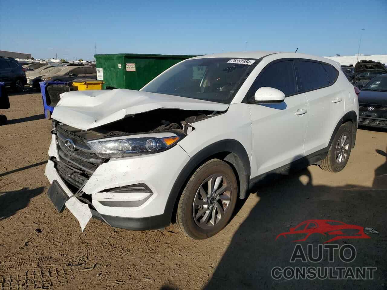 HYUNDAI TUCSON 2018 - KM8J2CA49JU813456