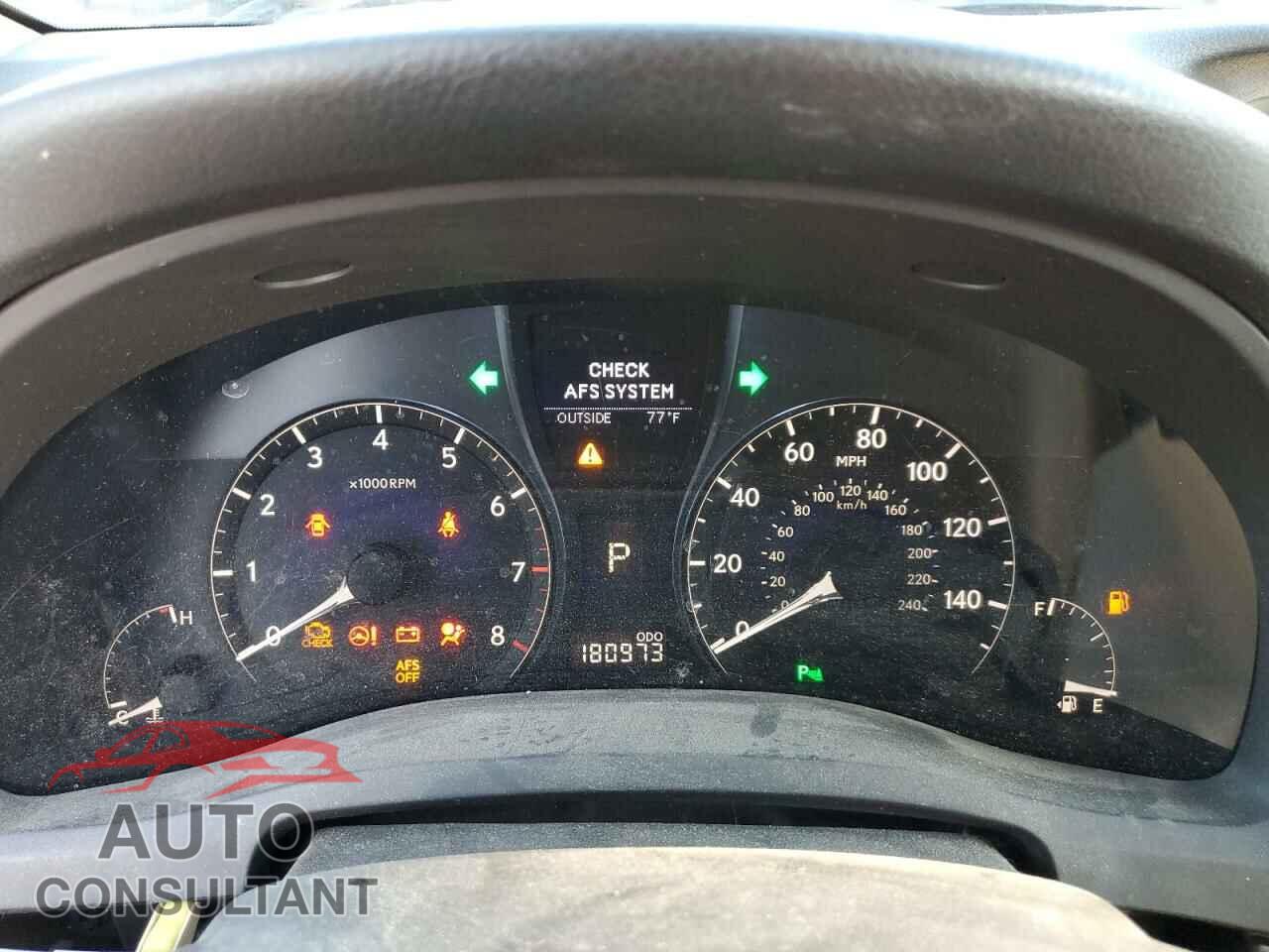 LEXUS RX350 2010 - 2T2BK1BA2AC041764