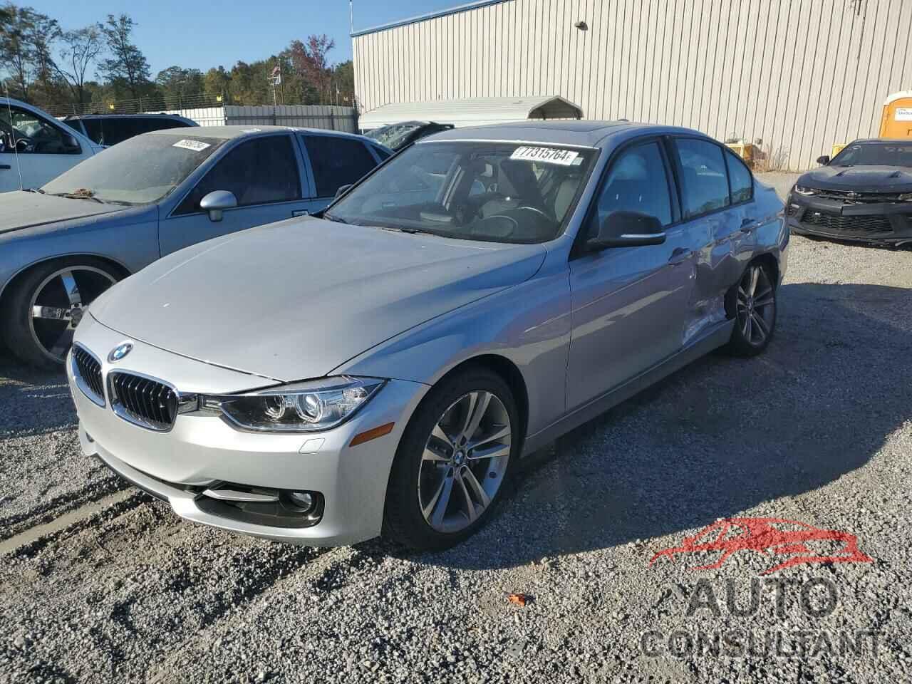 BMW 3 SERIES 2014 - WBA3B9C5XEP458885