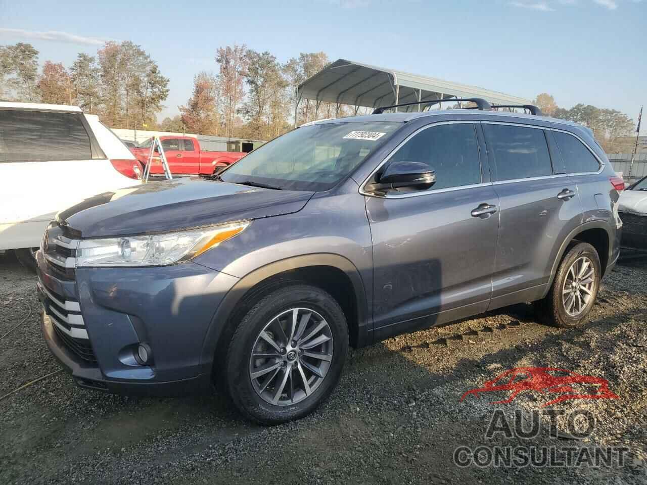 TOYOTA HIGHLANDER 2019 - 5TDKZRFH3KS322759