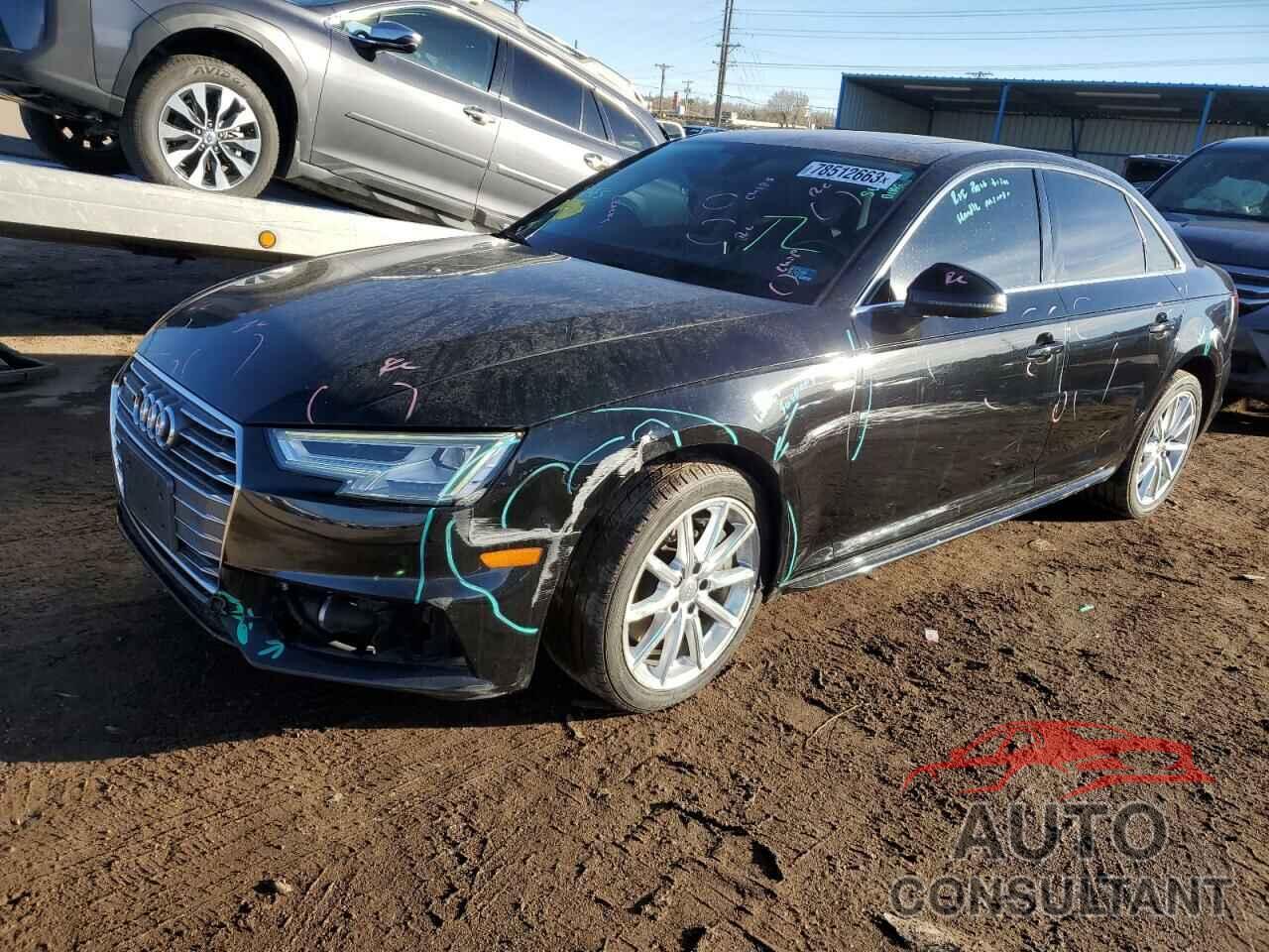 AUDI A4 2017 - WAUENAF43HN012694