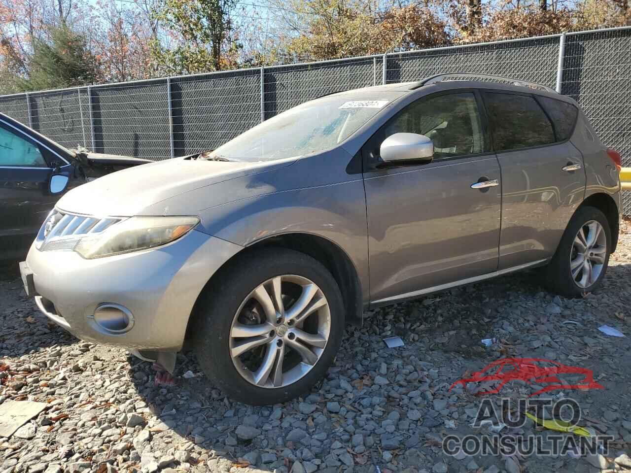 NISSAN MURANO 2009 - JN8AZ18W29W138985