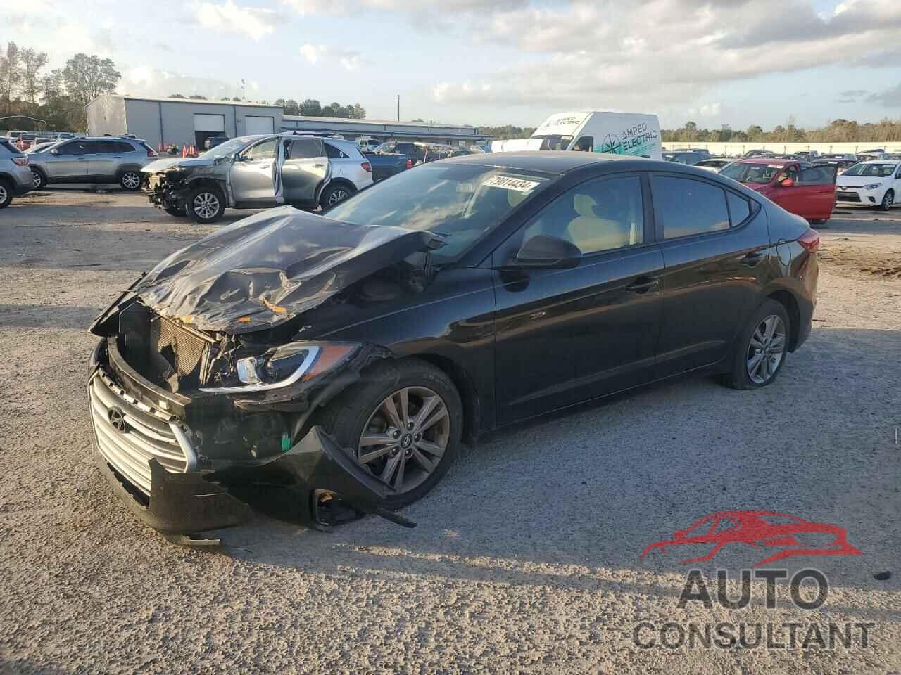 HYUNDAI ELANTRA 2017 - KMHD84LF7HU179932