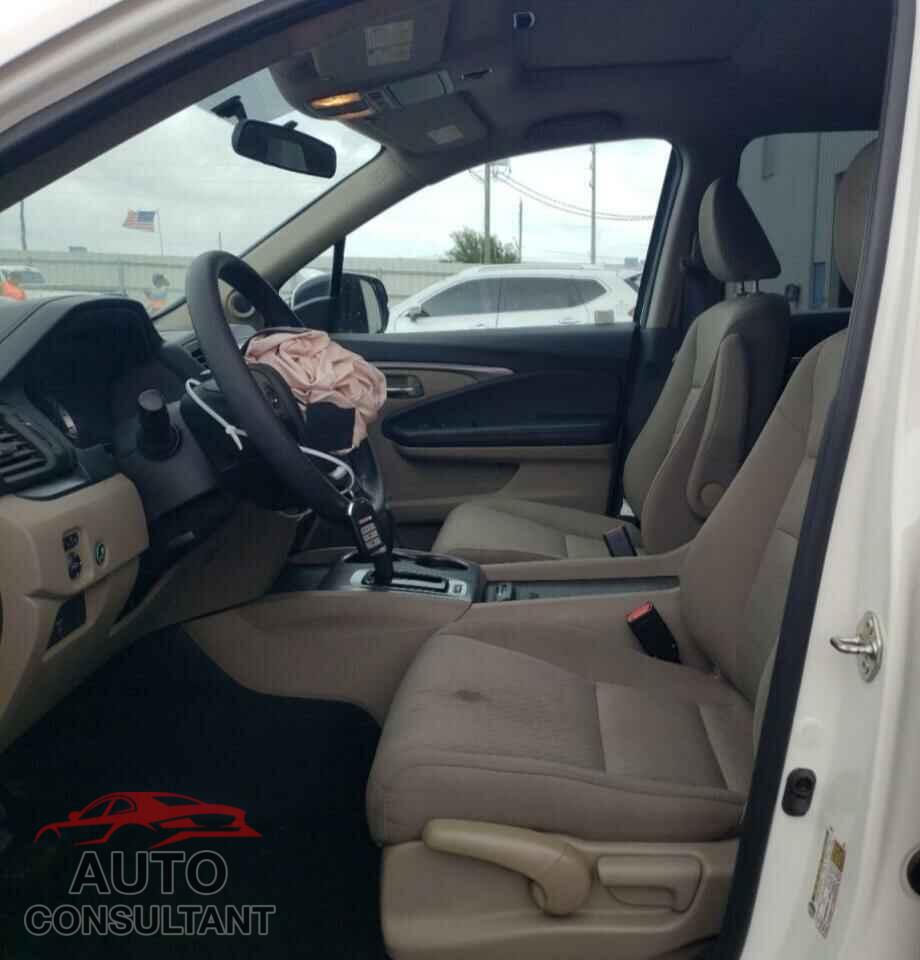 HONDA RIDGELINE 2017 - 5FPYK2F45HB010594