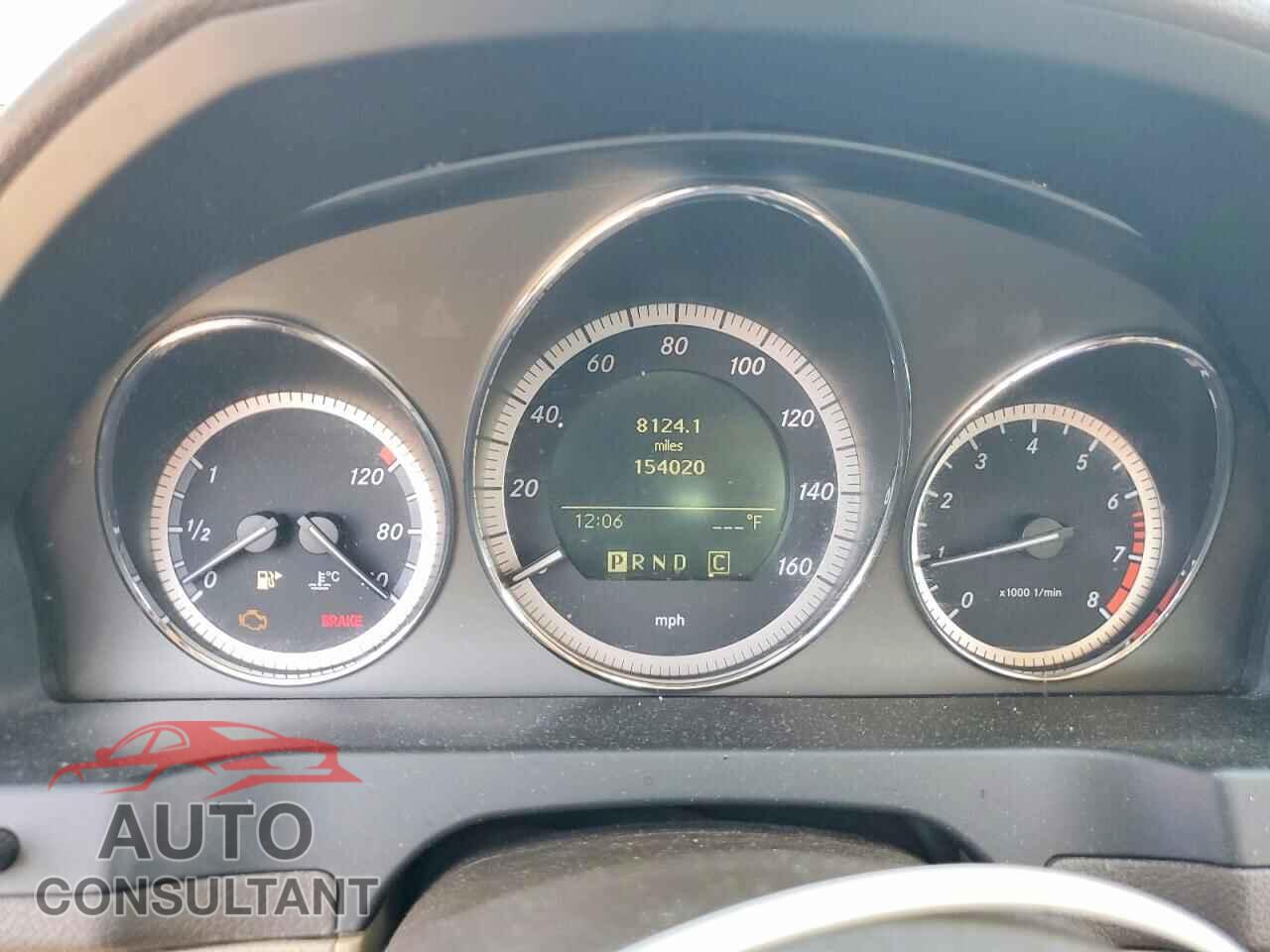 MERCEDES-BENZ C-CLASS 2010 - WDDGF8BB2AF436749