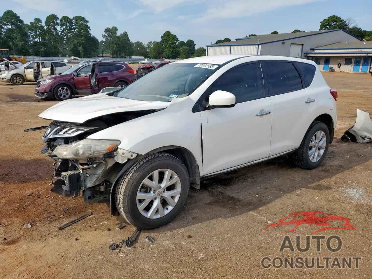 NISSAN MURANO 2012 - JN8AZ1MU6CW104138