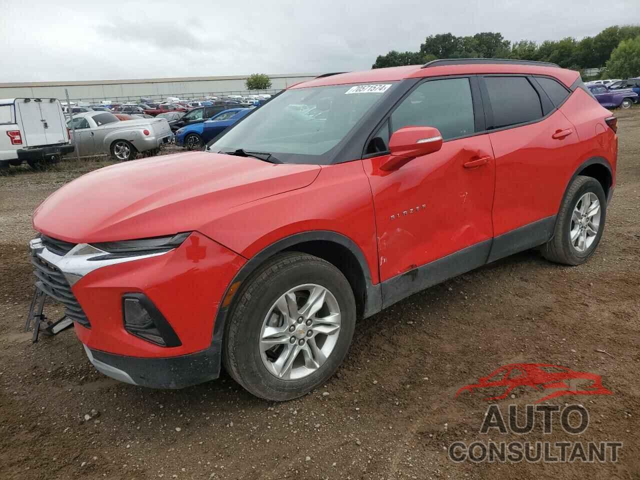 CHEVROLET BLAZER 2020 - 3GNKBCRS4LS642282