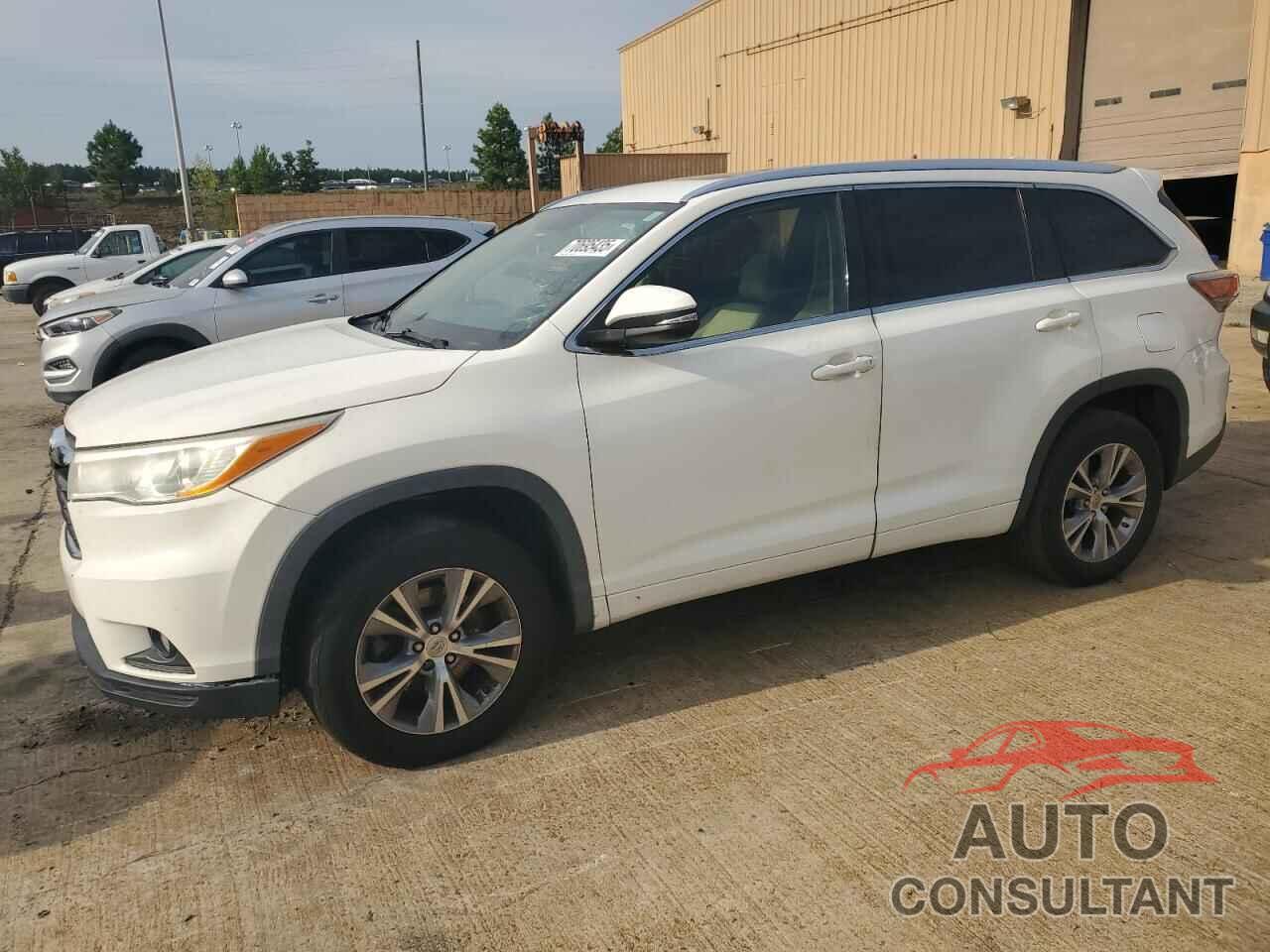 TOYOTA HIGHLANDER 2014 - 5TDKKRFH3ES031302