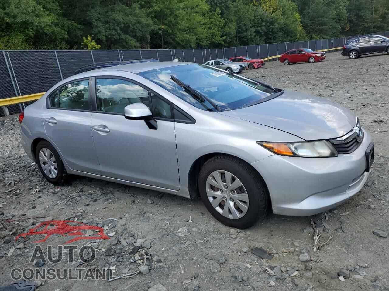 HONDA CIVIC 2012 - 19XFB2F57CE376239