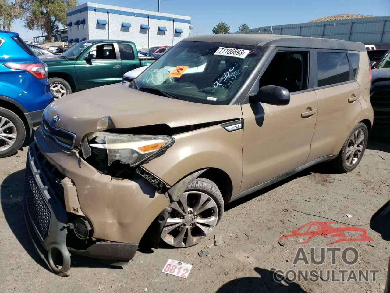 KIA SOUL 2015 - KNDJP3A58F7181683