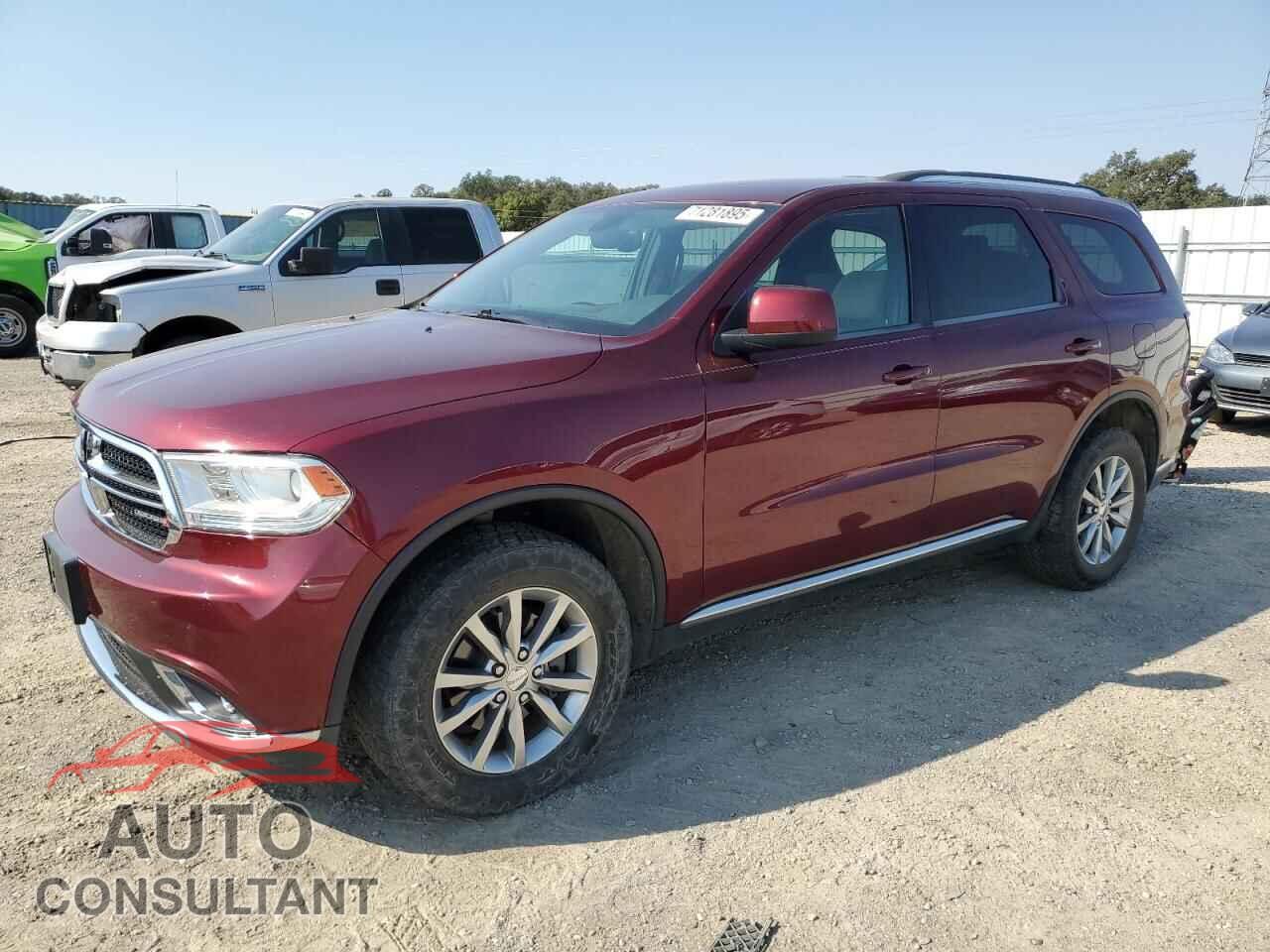 DODGE DURANGO 2017 - 1C4RDJAG0HC860780