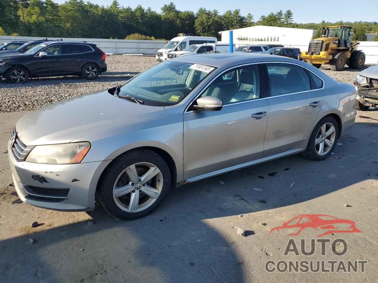 VOLKSWAGEN PASSAT 2013 - 1VWBP7A31DC024122