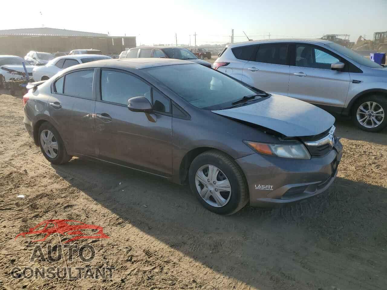 HONDA CIVIC 2012 - 19XFB2F92CE338906