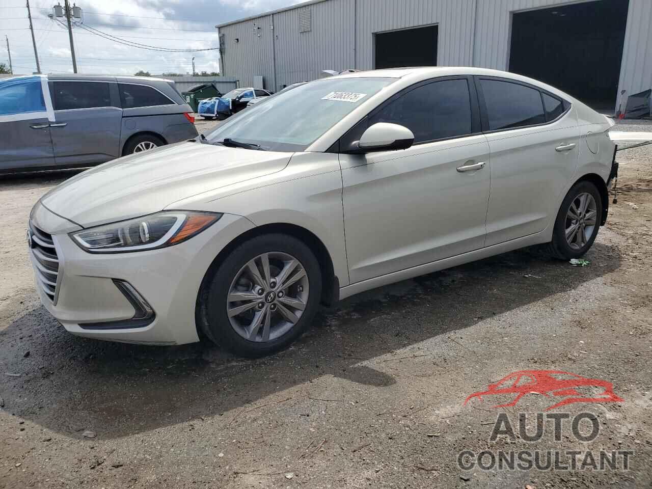 HYUNDAI ELANTRA 2017 - KMHD84LF6HU424087