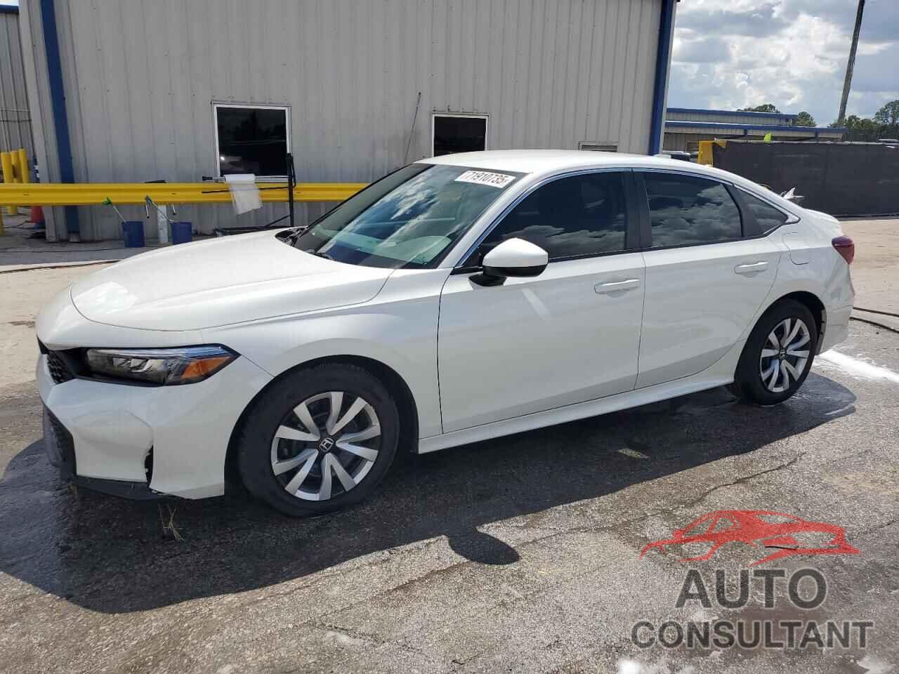 HONDA CIVIC 2025 - 2HGFE2F20SH539301
