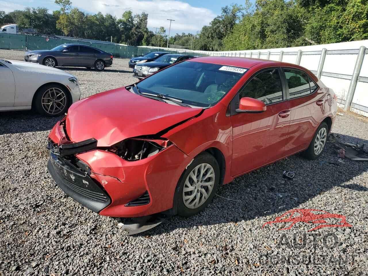 TOYOTA COROLLA 2017 - 2T1BURHEXHC789230