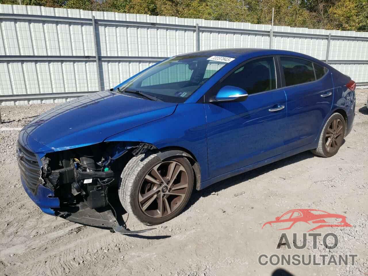 HYUNDAI ELANTRA 2017 - 5NPD84LF2HH058417