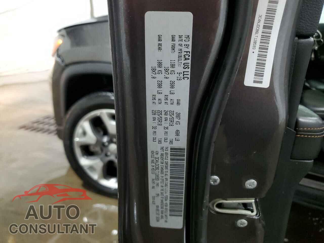 JEEP COMPASS 2020 - 3C4NJDCB6LT120593
